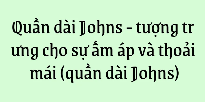 Quần dài Johns - tượng trưng cho sự ấm áp và thoải mái (quần dài Johns)