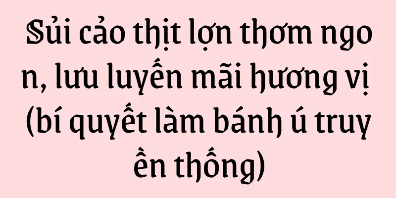 Sủi cảo thịt lợn thơm ngon, lưu luyến mãi hương vị (bí quyết làm bánh ú truyền thống)