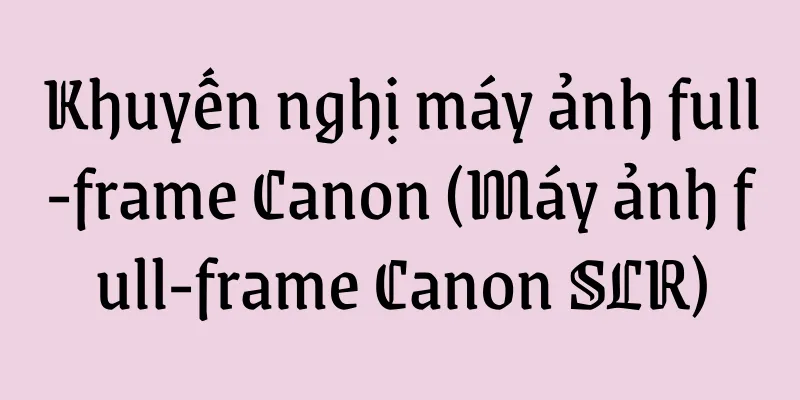 Khuyến nghị máy ảnh full-frame Canon (Máy ảnh full-frame Canon SLR)