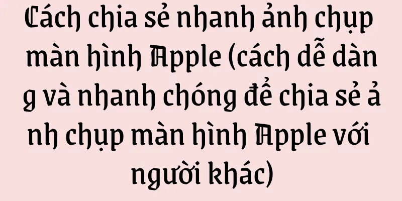 Cách chia sẻ nhanh ảnh chụp màn hình Apple (cách dễ dàng và nhanh chóng để chia sẻ ảnh chụp màn hình Apple với người khác)