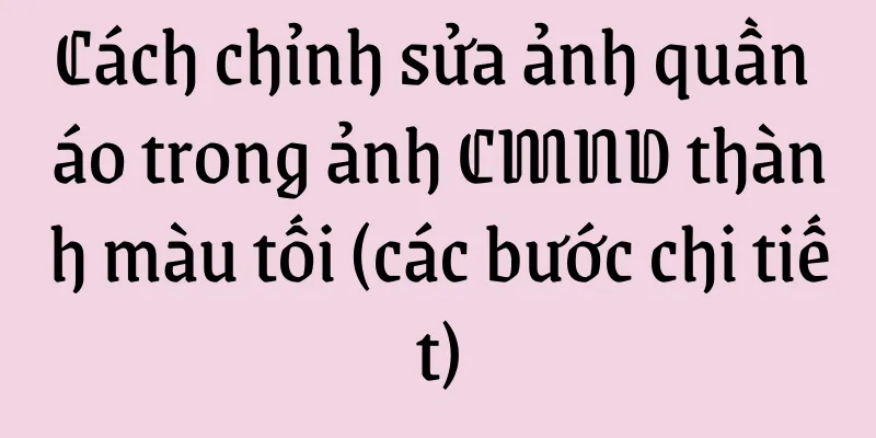 Cách chỉnh sửa ảnh quần áo trong ảnh CMND thành màu tối (các bước chi tiết)