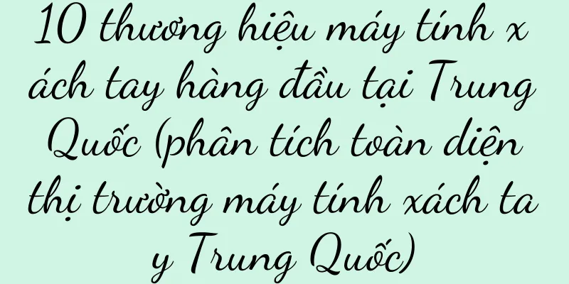 10 thương hiệu máy tính xách tay hàng đầu tại Trung Quốc (phân tích toàn diện thị trường máy tính xách tay Trung Quốc)