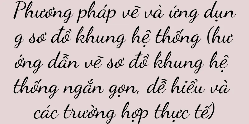 Phương pháp vẽ và ứng dụng sơ đồ khung hệ thống (hướng dẫn vẽ sơ đồ khung hệ thống ngắn gọn, dễ hiểu và các trường hợp thực tế)