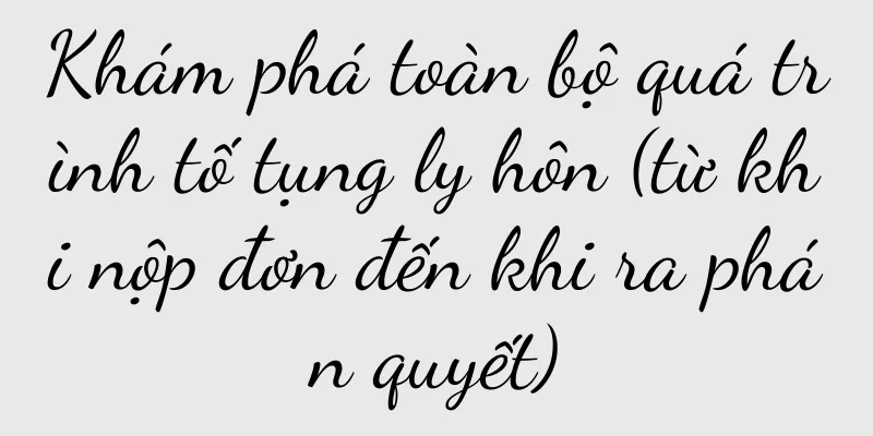 Khám phá toàn bộ quá trình tố tụng ly hôn (từ khi nộp đơn đến khi ra phán quyết)