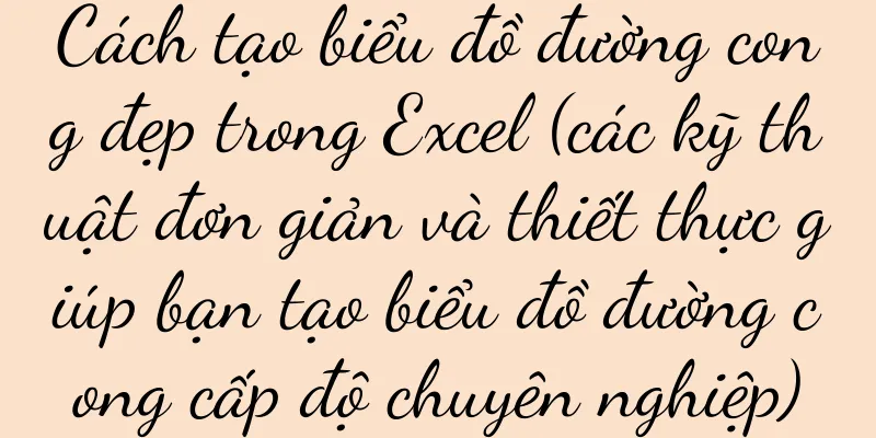 Cách tạo biểu đồ đường cong đẹp trong Excel (các kỹ thuật đơn giản và thiết thực giúp bạn tạo biểu đồ đường cong cấp độ chuyên nghiệp)