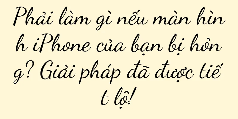 Phải làm gì nếu màn hình iPhone của bạn bị hỏng? Giải pháp đã được tiết lộ!
