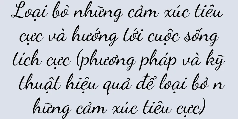 Loại bỏ những cảm xúc tiêu cực và hướng tới cuộc sống tích cực (phương pháp và kỹ thuật hiệu quả để loại bỏ những cảm xúc tiêu cực)