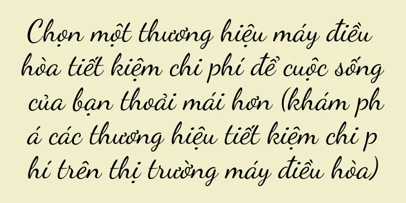 Chọn một thương hiệu máy điều hòa tiết kiệm chi phí để cuộc sống của bạn thoải mái hơn (khám phá các thương hiệu tiết kiệm chi phí trên thị trường máy điều hòa)