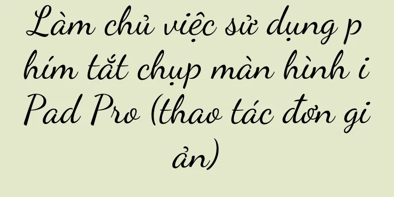 Làm chủ việc sử dụng phím tắt chụp màn hình iPad Pro (thao tác đơn giản)