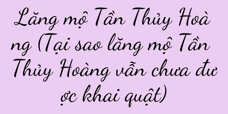 Lăng mộ Tần Thủy Hoàng (Tại sao lăng mộ Tần Thủy Hoàng vẫn chưa được khai quật)