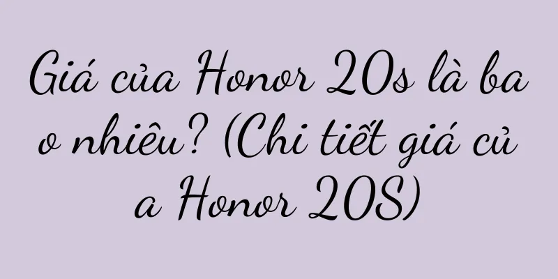 Giá của Honor 20s là bao nhiêu? (Chi tiết giá của Honor 20S)