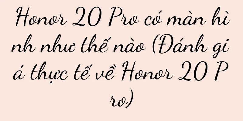 Honor 20 Pro có màn hình như thế nào (Đánh giá thực tế về Honor 20 Pro)