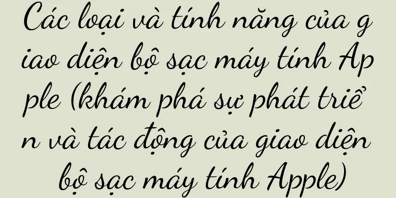 Các loại và tính năng của giao diện bộ sạc máy tính Apple (khám phá sự phát triển và tác động của giao diện bộ sạc máy tính Apple)