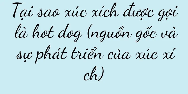 Tại sao xúc xích được gọi là hot dog (nguồn gốc và sự phát triển của xúc xích)