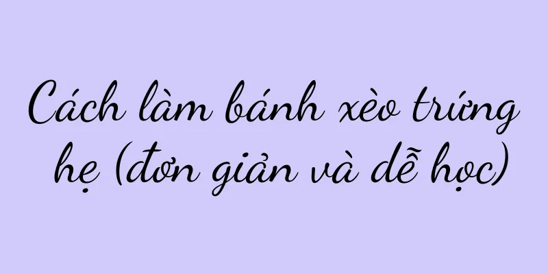 Cách làm bánh xèo trứng hẹ (đơn giản và dễ học)