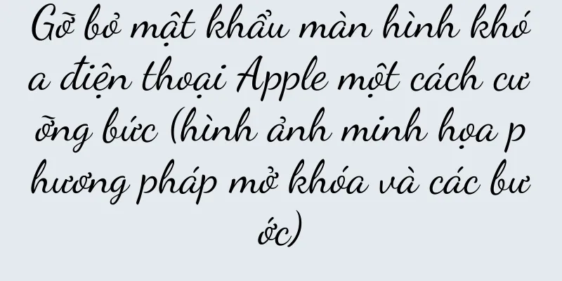 Gỡ bỏ mật khẩu màn hình khóa điện thoại Apple một cách cưỡng bức (hình ảnh minh họa phương pháp mở khóa và các bước)