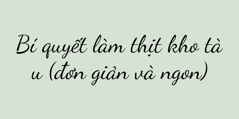 Bí quyết làm thịt kho tàu (đơn giản và ngon)