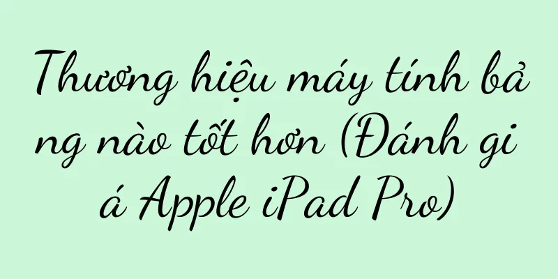 Thương hiệu máy tính bảng nào tốt hơn (Đánh giá Apple iPad Pro)