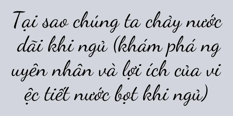 Tại sao chúng ta chảy nước dãi khi ngủ (khám phá nguyên nhân và lợi ích của việc tiết nước bọt khi ngủ)
