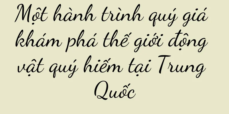 Một hành trình quý giá khám phá thế giới động vật quý hiếm tại Trung Quốc