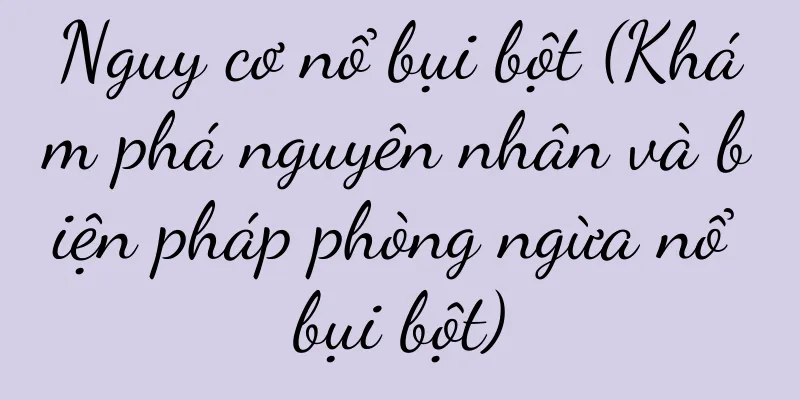 Nguy cơ nổ bụi bột (Khám phá nguyên nhân và biện pháp phòng ngừa nổ bụi bột)