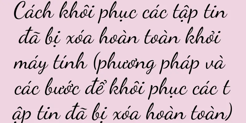 Cách khôi phục các tập tin đã bị xóa hoàn toàn khỏi máy tính (phương pháp và các bước để khôi phục các tập tin đã bị xóa hoàn toàn)