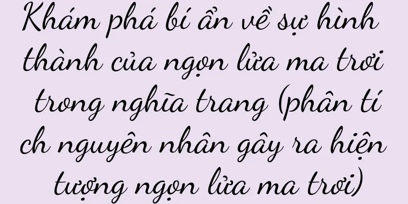Khám phá bí ẩn về sự hình thành của ngọn lửa ma trơi trong nghĩa trang (phân tích nguyên nhân gây ra hiện tượng ngọn lửa ma trơi)