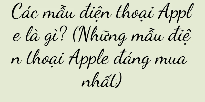 Các mẫu điện thoại Apple là gì? (Những mẫu điện thoại Apple đáng mua nhất)