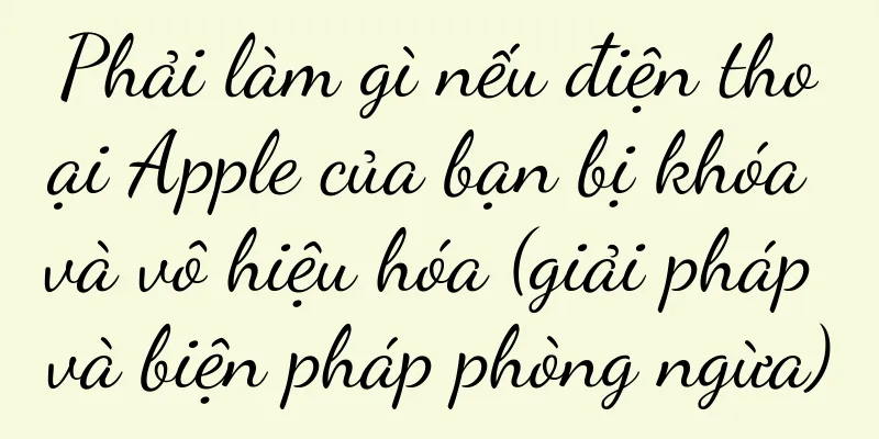 Phải làm gì nếu điện thoại Apple của bạn bị khóa và vô hiệu hóa (giải pháp và biện pháp phòng ngừa)