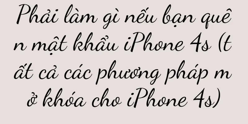 Phải làm gì nếu bạn quên mật khẩu iPhone 4s (tất cả các phương pháp mở khóa cho iPhone 4s)