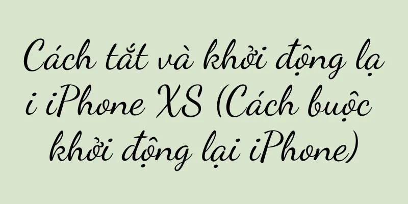 Cách tắt và khởi động lại iPhone XS (Cách buộc khởi động lại iPhone)