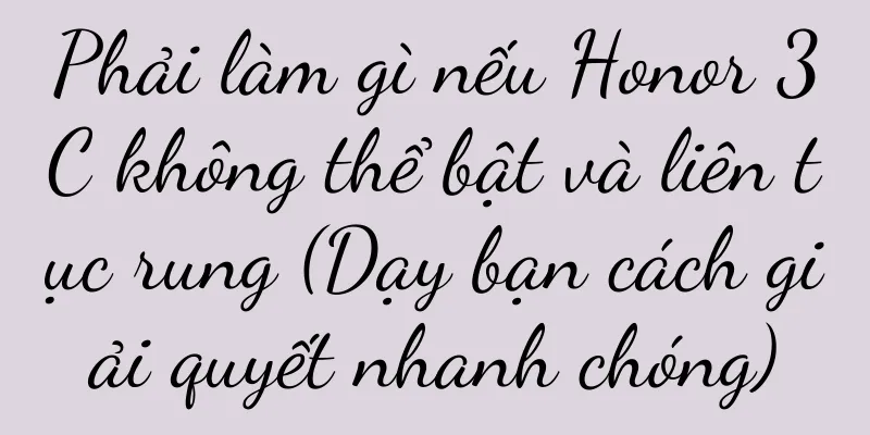 Phải làm gì nếu Honor 3C không thể bật và liên tục rung (Dạy bạn cách giải quyết nhanh chóng)