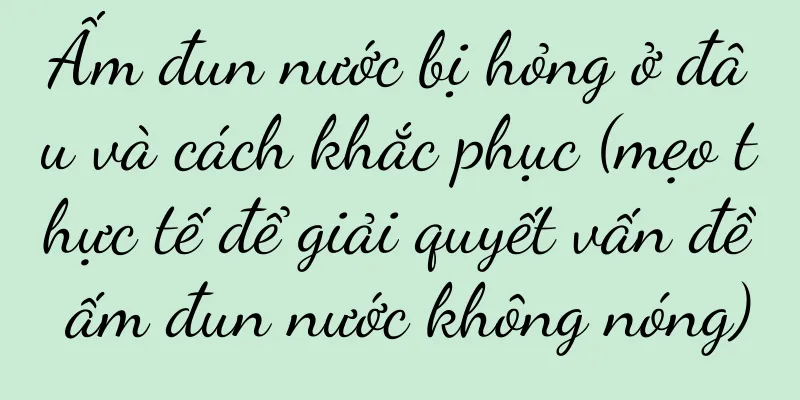 Ấm đun nước bị hỏng ở đâu và cách khắc phục (mẹo thực tế để giải quyết vấn đề ấm đun nước không nóng)