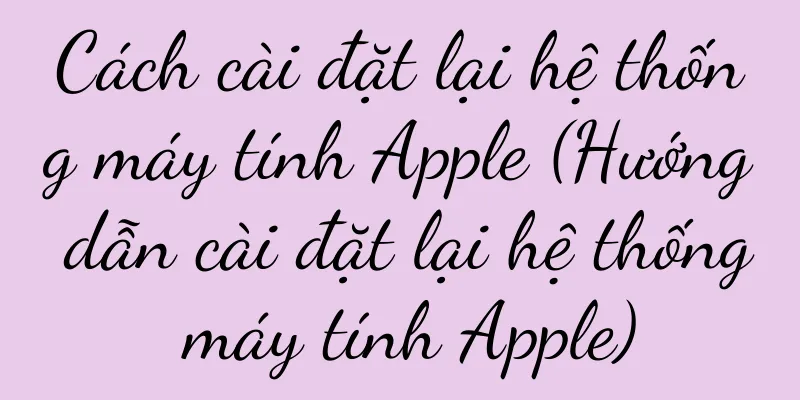 Cách cài đặt lại hệ thống máy tính Apple (Hướng dẫn cài đặt lại hệ thống máy tính Apple)