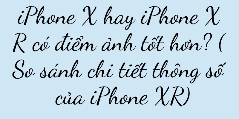 iPhone X hay iPhone XR có điểm ảnh tốt hơn? (So sánh chi tiết thông số của iPhone XR)