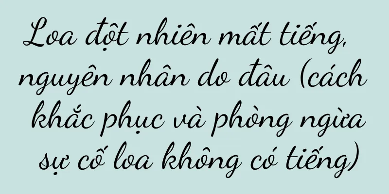 Loa đột nhiên mất tiếng, nguyên nhân do đâu (cách khắc phục và phòng ngừa sự cố loa không có tiếng)