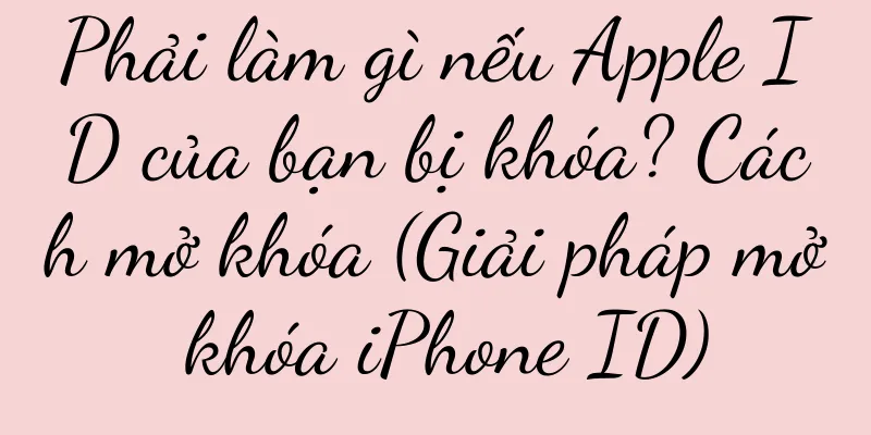 Phải làm gì nếu Apple ID của bạn bị khóa? Cách mở khóa (Giải pháp mở khóa iPhone ID)