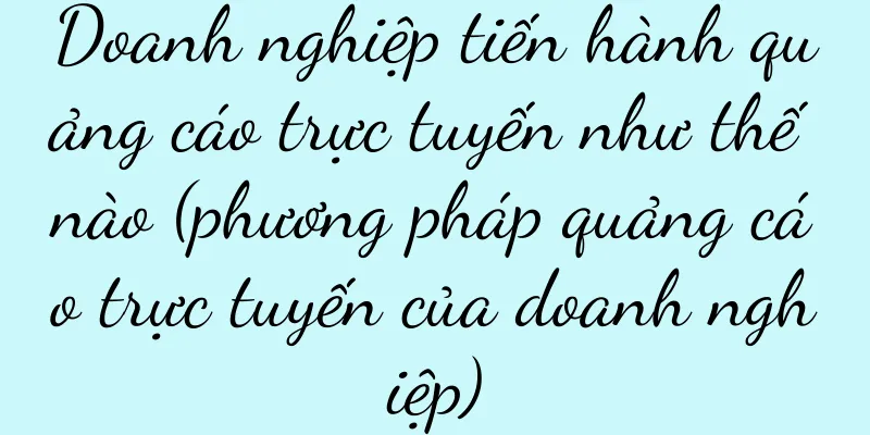 Doanh nghiệp tiến hành quảng cáo trực tuyến như thế nào (phương pháp quảng cáo trực tuyến của doanh nghiệp)