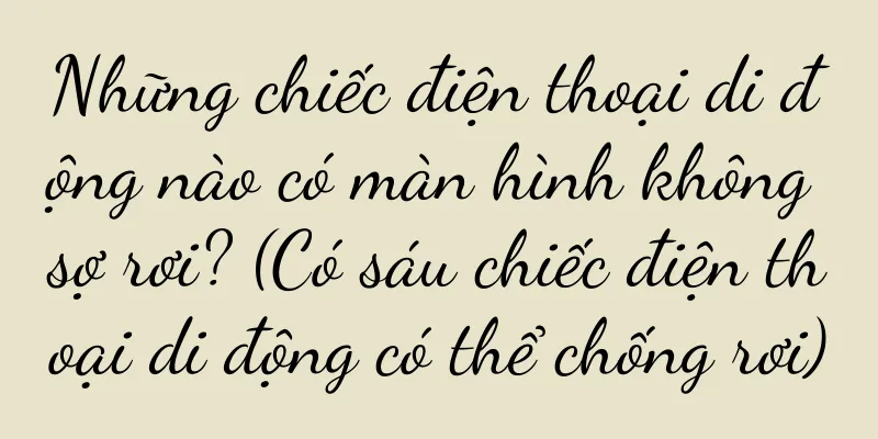 Những chiếc điện thoại di động nào có màn hình không sợ rơi? (Có sáu chiếc điện thoại di động có thể chống rơi)