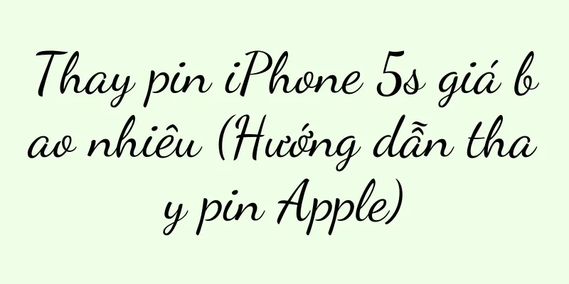 Thay pin iPhone 5s giá bao nhiêu (Hướng dẫn thay pin Apple)