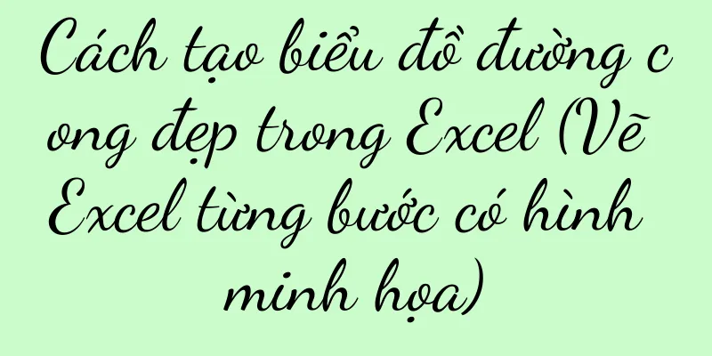 Cách tạo biểu đồ đường cong đẹp trong Excel (Vẽ Excel từng bước có hình minh họa)