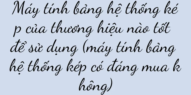 Máy tính bảng hệ thống kép của thương hiệu nào tốt để sử dụng (máy tính bảng hệ thống kép có đáng mua không)