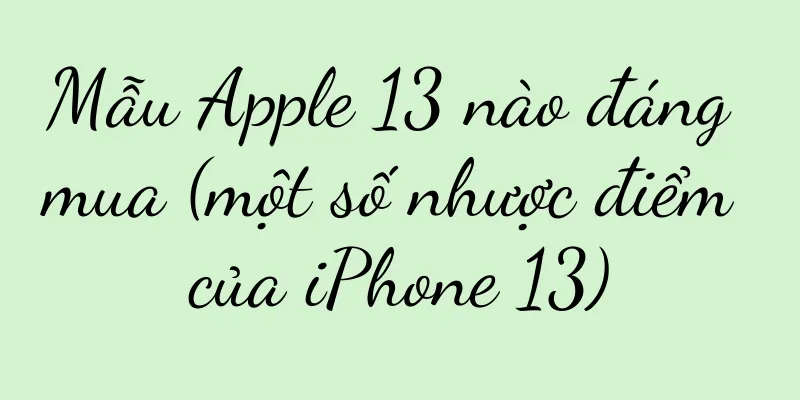 Mẫu Apple 13 nào đáng mua (một số nhược điểm của iPhone 13)