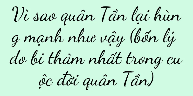Vì sao quân Tần lại hùng mạnh như vậy (bốn lý do bi thảm nhất trong cuộc đời quân Tần)