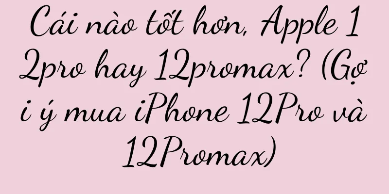 Cái nào tốt hơn, Apple 12pro hay 12promax? (Gợi ý mua iPhone 12Pro và 12Promax)