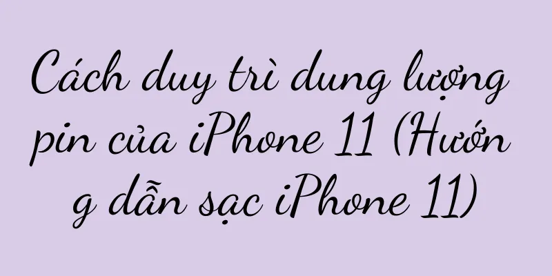 Cách duy trì dung lượng pin của iPhone 11 (Hướng dẫn sạc iPhone 11)