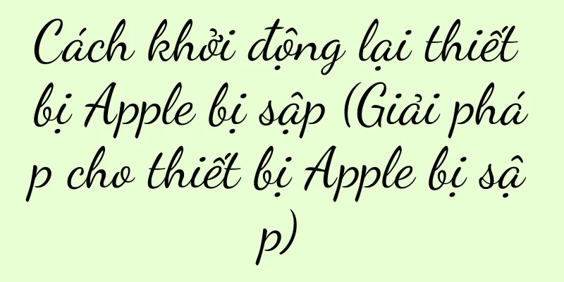 Cách khởi động lại thiết bị Apple bị sập (Giải pháp cho thiết bị Apple bị sập)