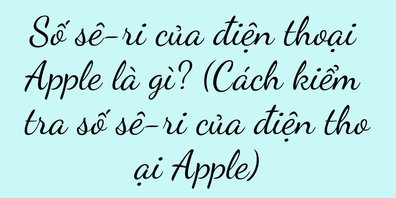 Số sê-ri của điện thoại Apple là gì? (Cách kiểm tra số sê-ri của điện thoại Apple)