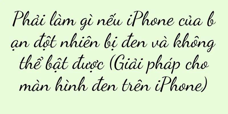 Phải làm gì nếu iPhone của bạn đột nhiên bị đen và không thể bật được (Giải pháp cho màn hình đen trên iPhone)