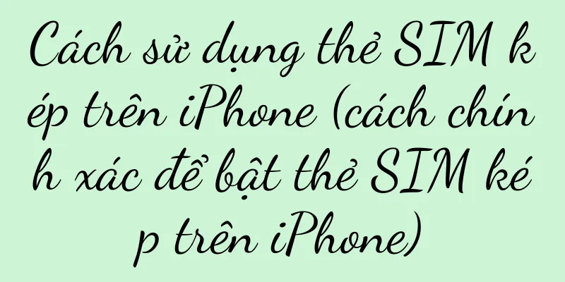 Cách sử dụng thẻ SIM kép trên iPhone (cách chính xác để bật thẻ SIM kép trên iPhone)